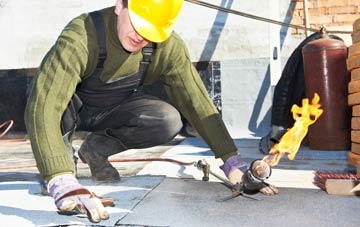 Cilcewydd flat roof construction